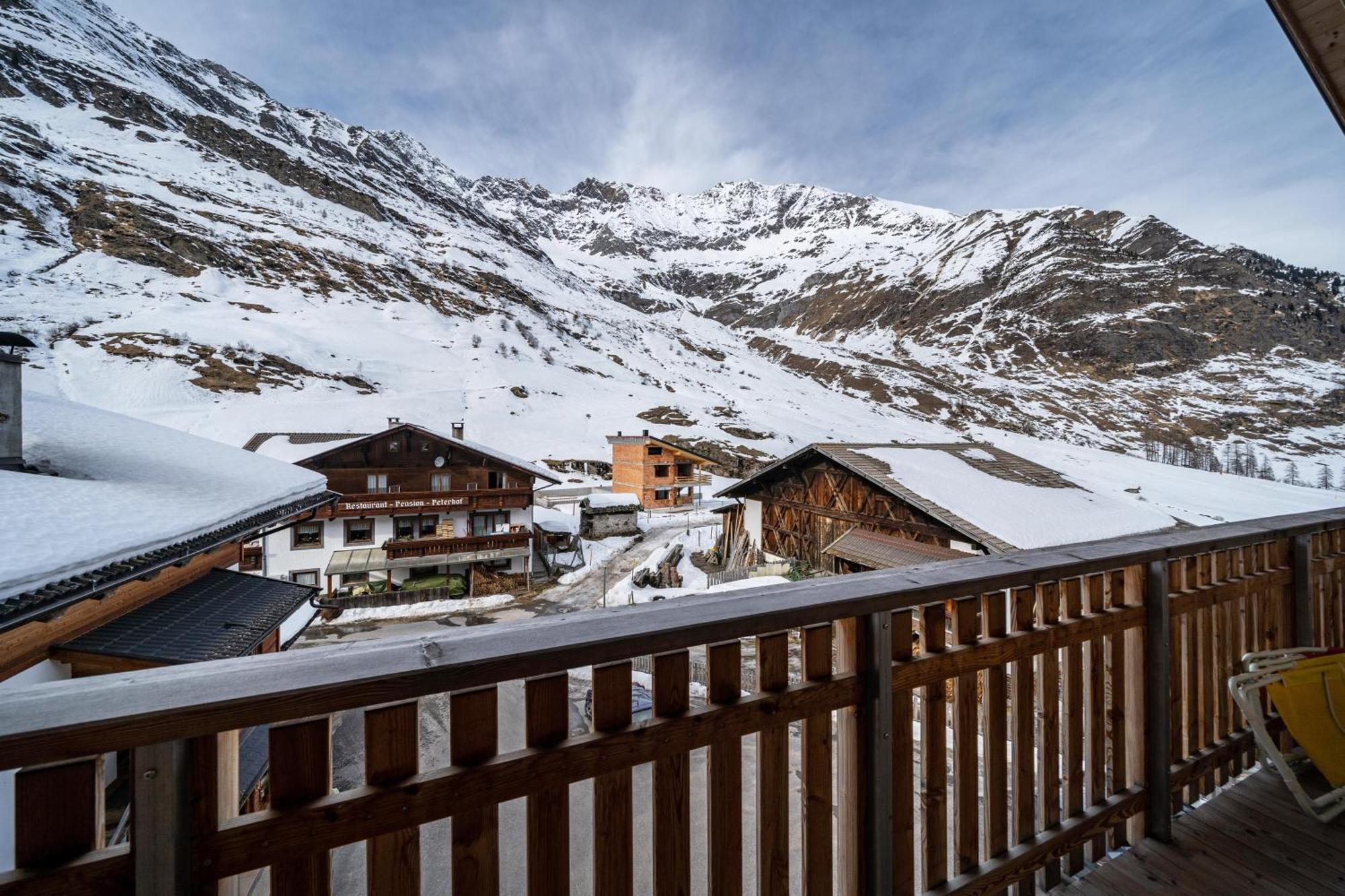 Seppnerhof Ferienwohnung Edelweiss Pfelders Exteriör bild