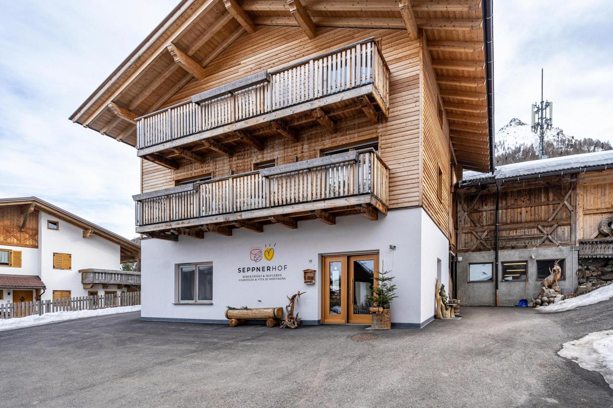 Seppnerhof Ferienwohnung Edelweiss Pfelders Exteriör bild