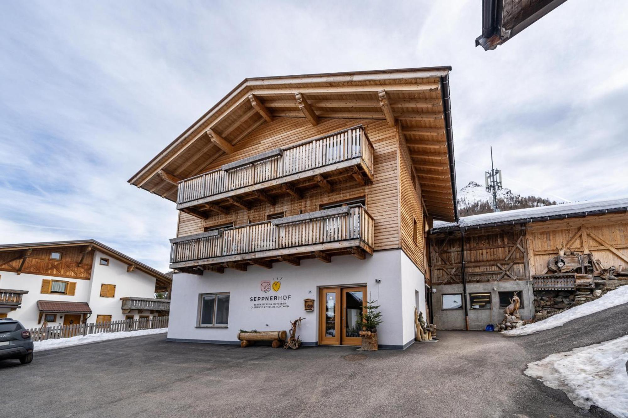 Seppnerhof Ferienwohnung Edelweiss Pfelders Exteriör bild