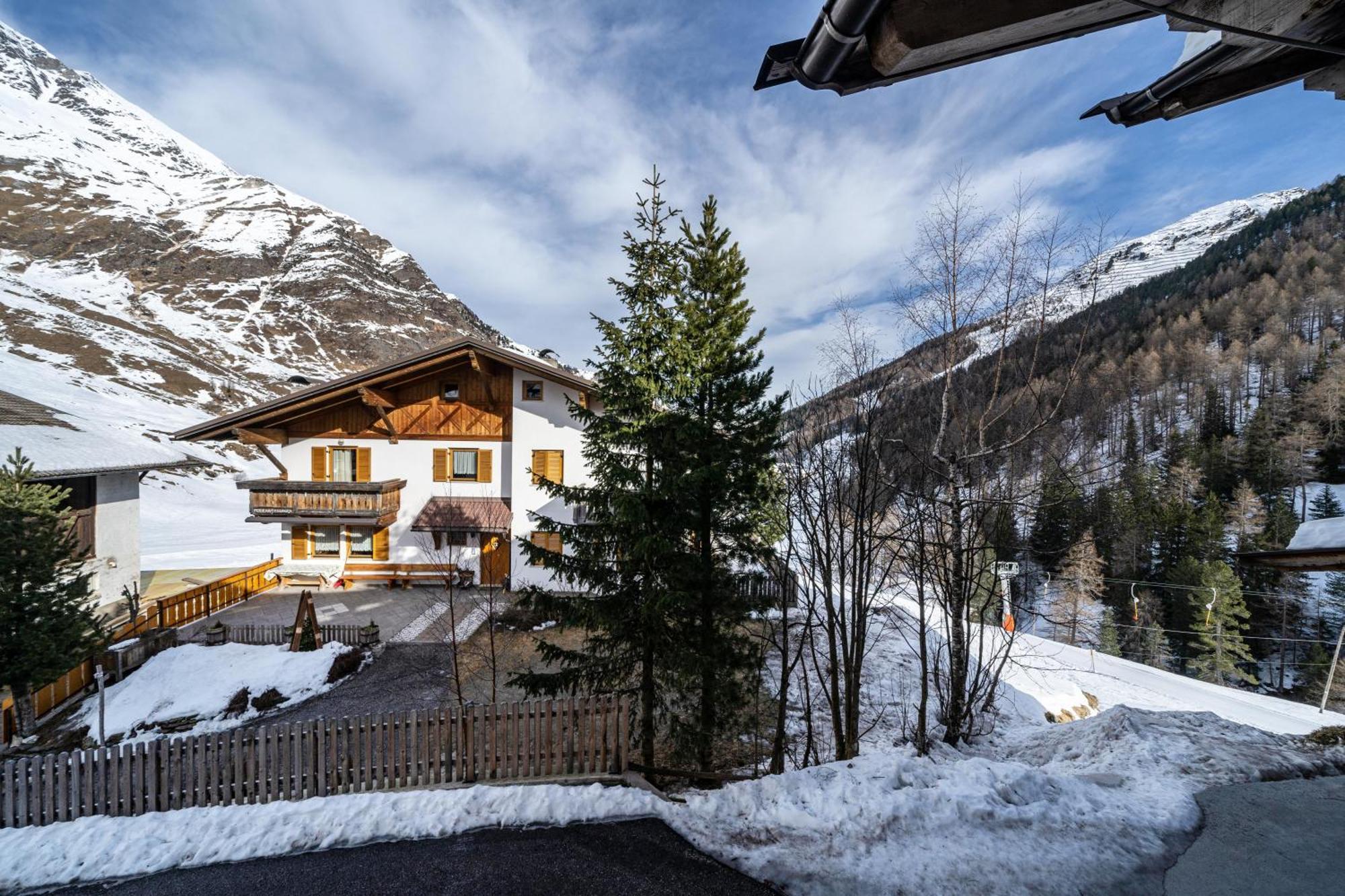 Seppnerhof Ferienwohnung Edelweiss Pfelders Exteriör bild
